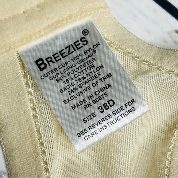 Breezies cream ivory bra 38D - Picture 13 of 13